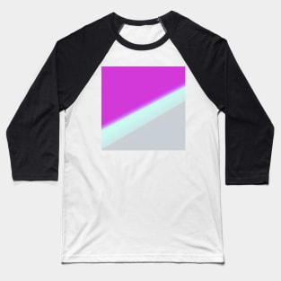 blue pink white abstract texture Baseball T-Shirt